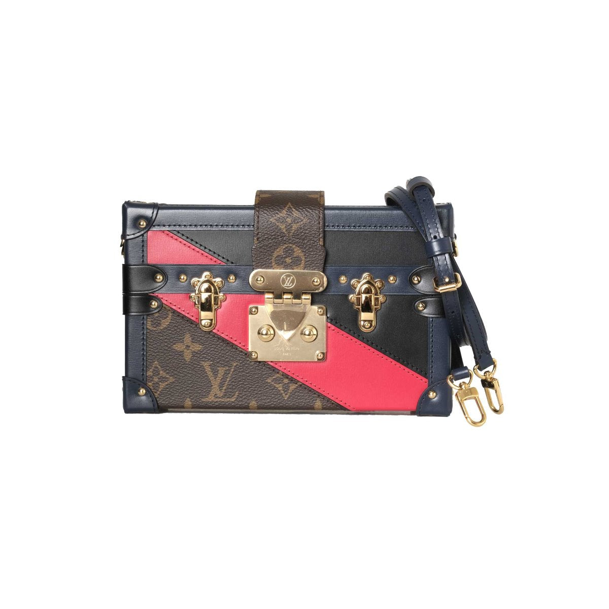 Louis Vuitton Red Stripe Petite Malle