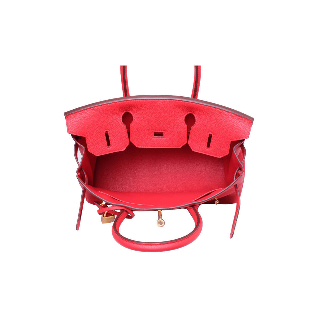 2019 Hermès Rouge De Coeur Togo Birkin 30