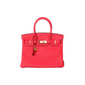 2019 Hermès Rouge De Coeur Togo Birkin 30