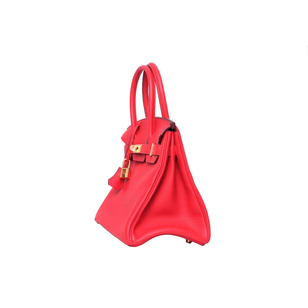 2019 Hermès Rouge De Coeur Togo Birkin 30