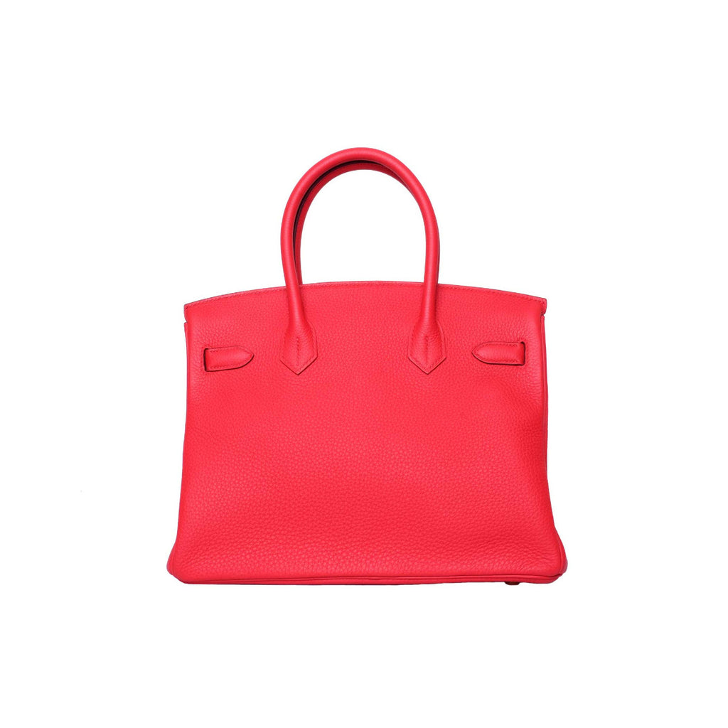 2019 Hermès Rouge De Coeur Togo Birkin 30
