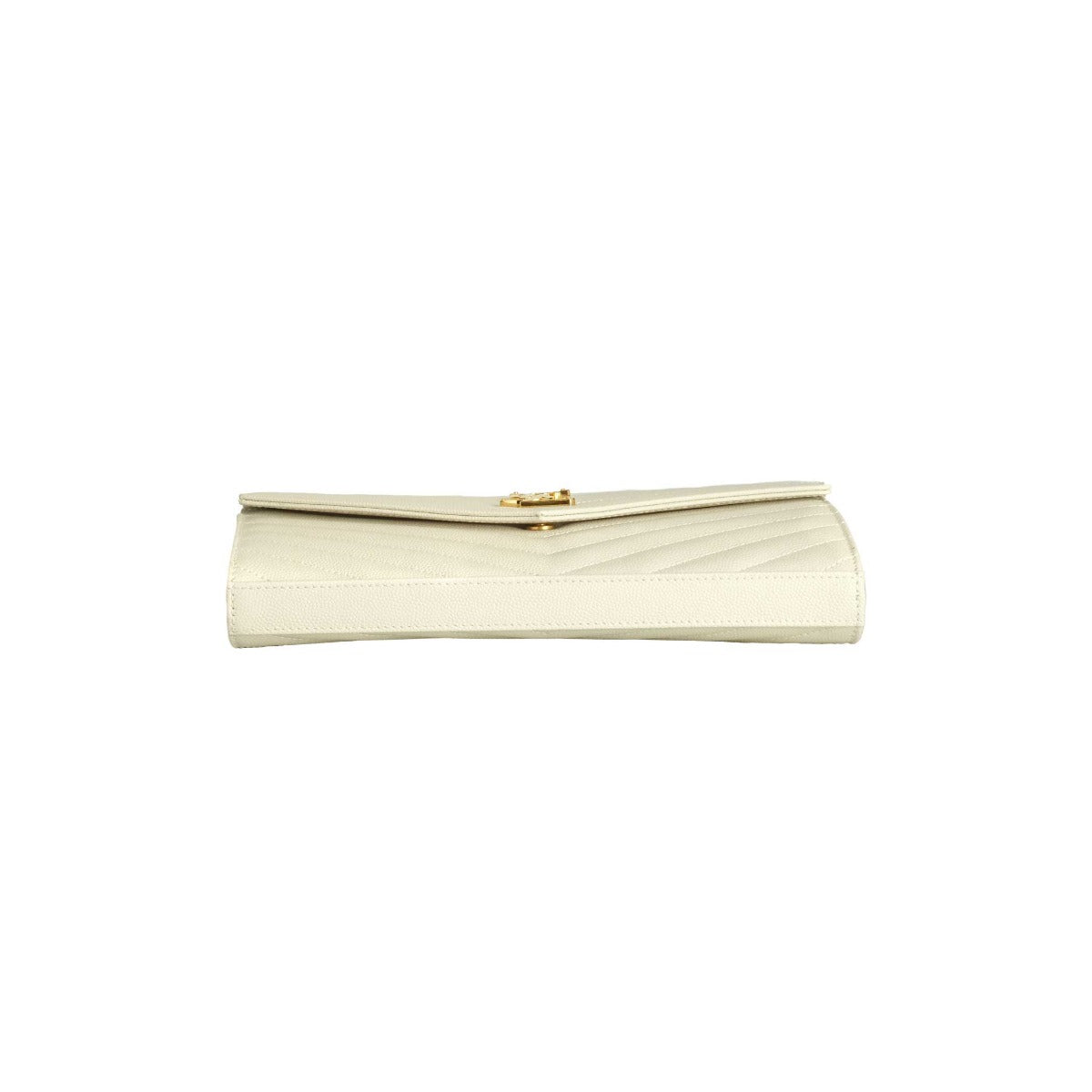 Saint Laurent  Matelassé Envelope Chain Wallet