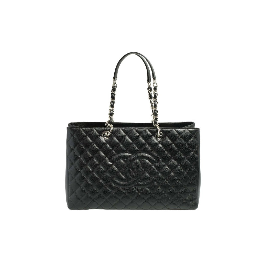 Chanel Black Caviar XL Grand Shopping Tote