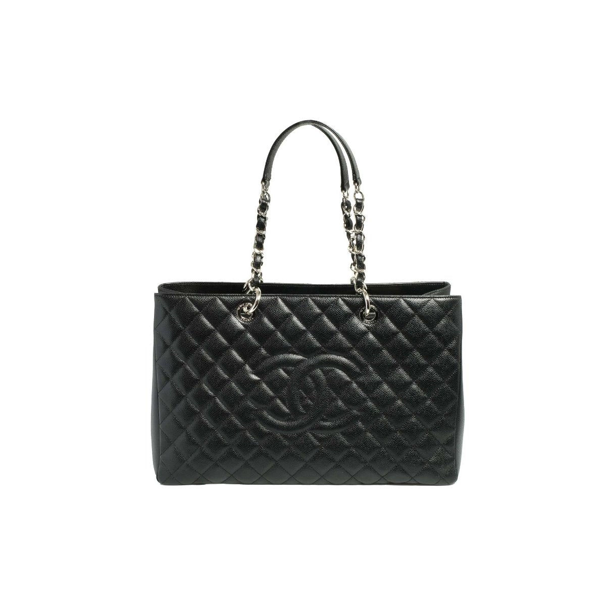 Chanel Black Caviar XL Grand Shopping Tote