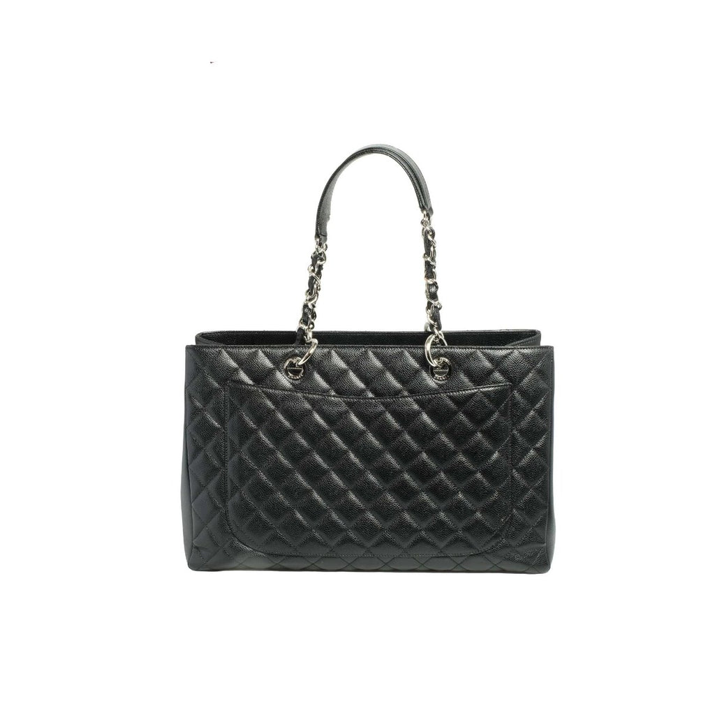 Chanel Black Caviar XL Grand Shopping Tote