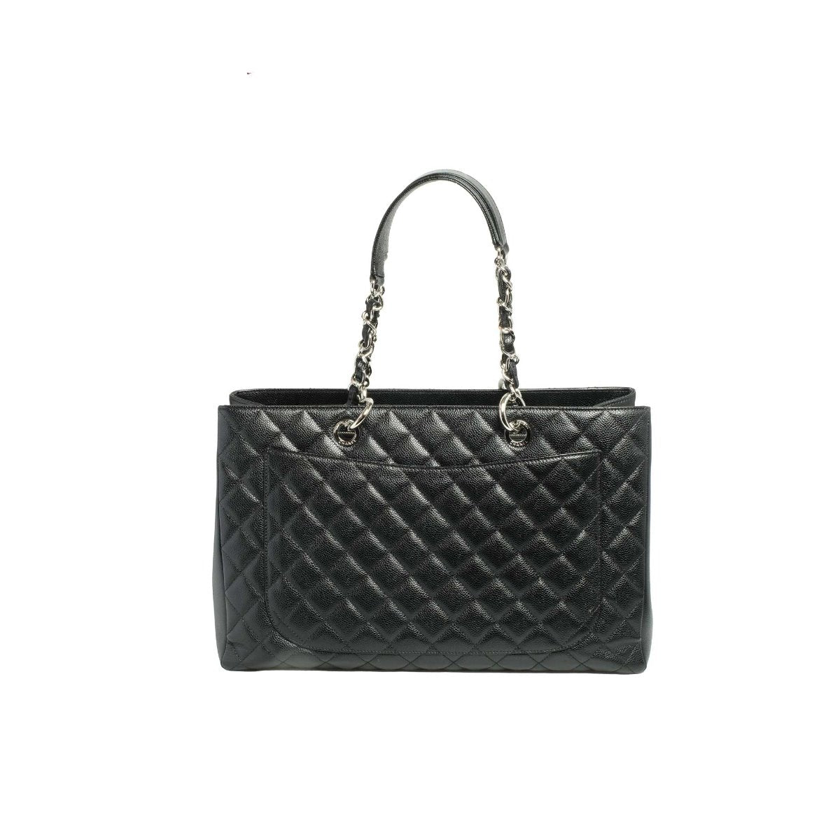 Chanel Black Caviar XL Grand Shopping Tote