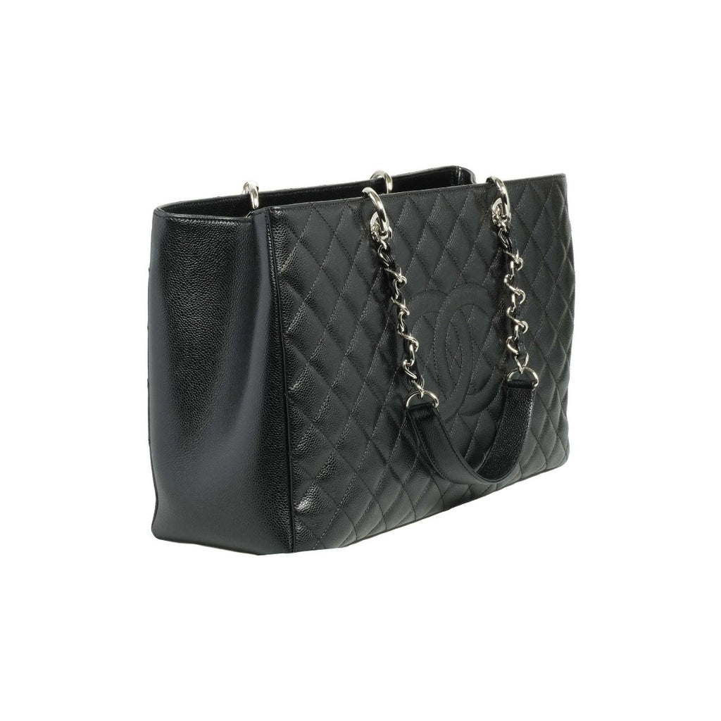 Chanel Black Caviar XL Grand Shopping Tote