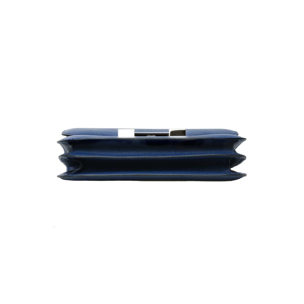 Hermès Bleu Saphir Swift Constance III Mini