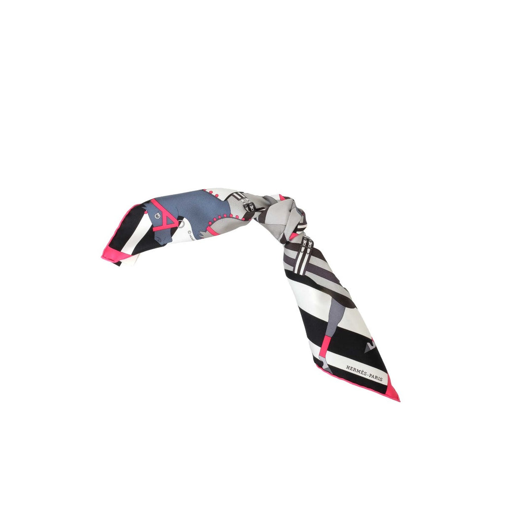 Hermes Rocabar 6 Horses 45cm Silk Scarf