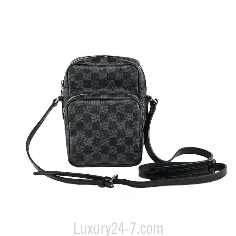 Louis Vuitton Damier Graphite Amazone Shoulder Bag