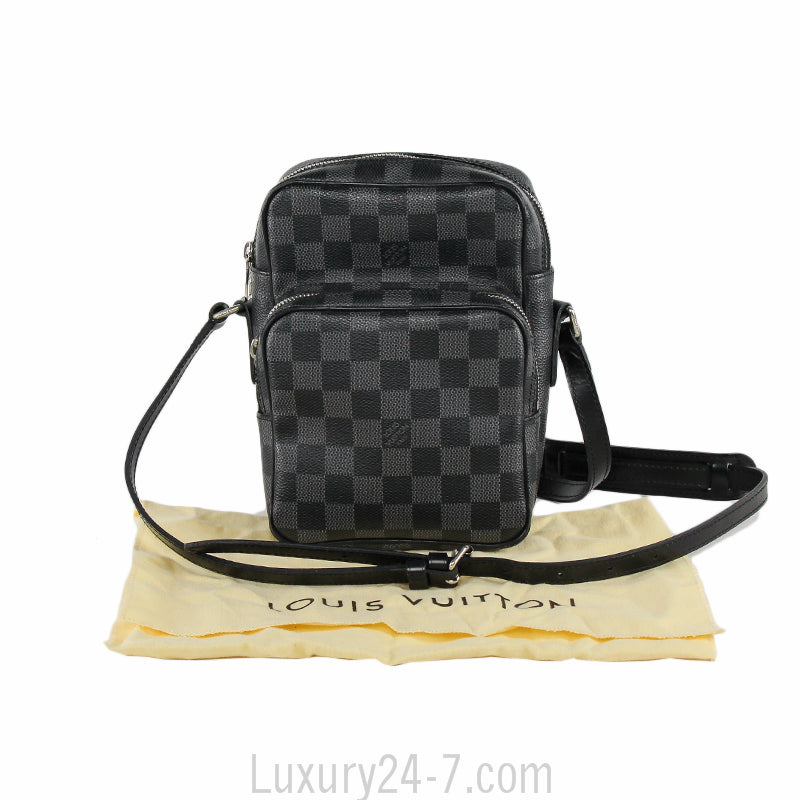 Louis Vuitton Damier Graphite Amazone Shoulder Bag