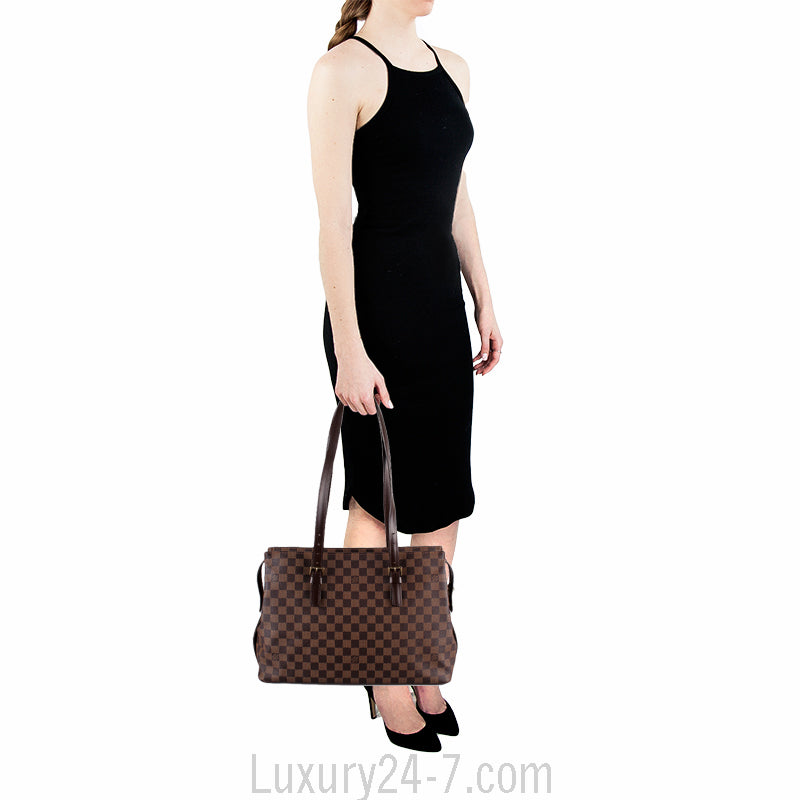 Louis Vuitton Damier Ebene Chelsea Tote Bag