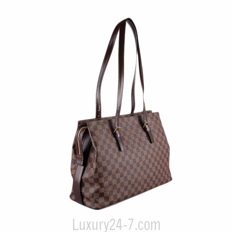 Louis Vuitton Damier Ebene Chelsea Tote Bag