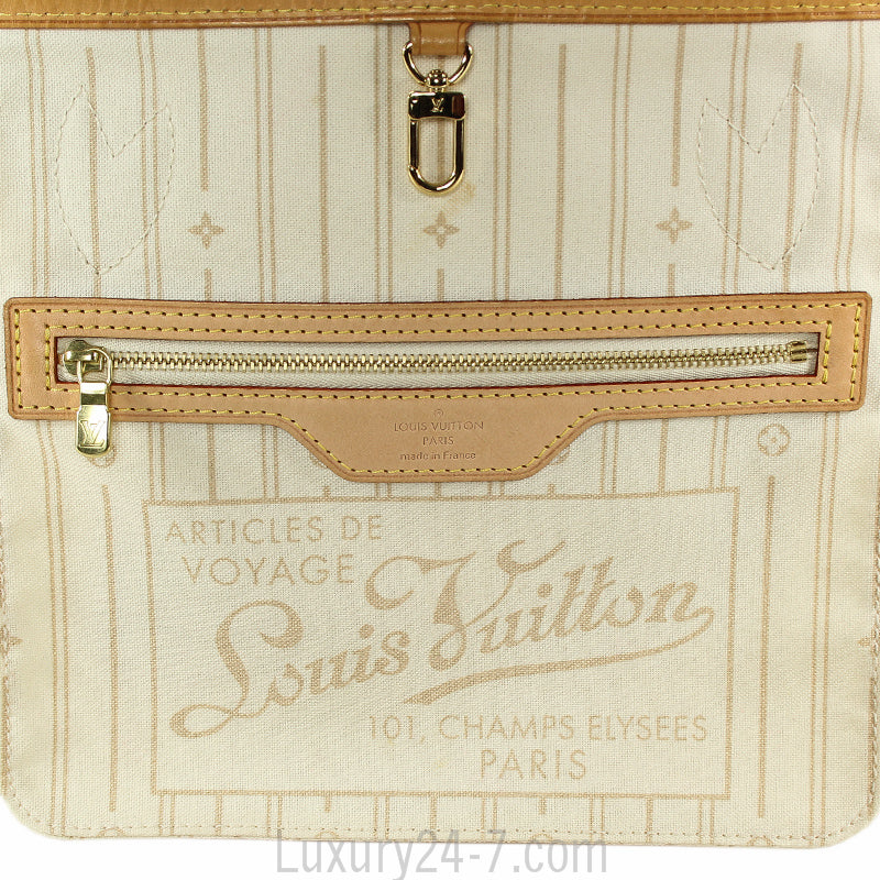 Louis Vuitton Damier Azur Neverfull PM Tote