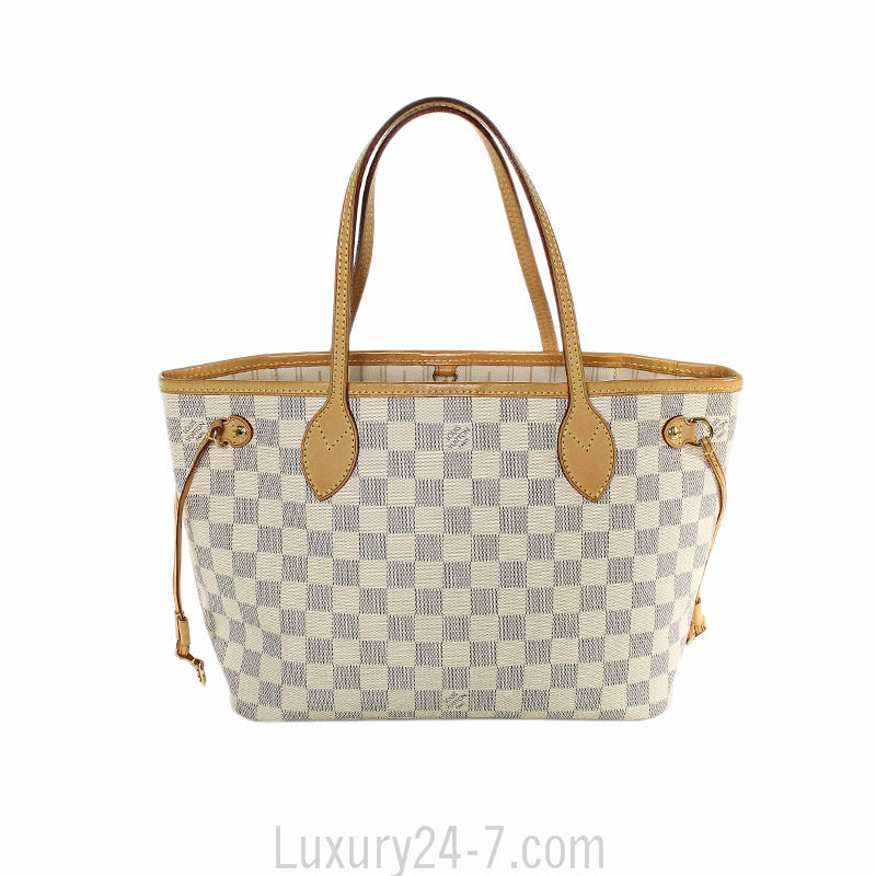 Louis Vuitton Damier Azur Neverfull PM Tote