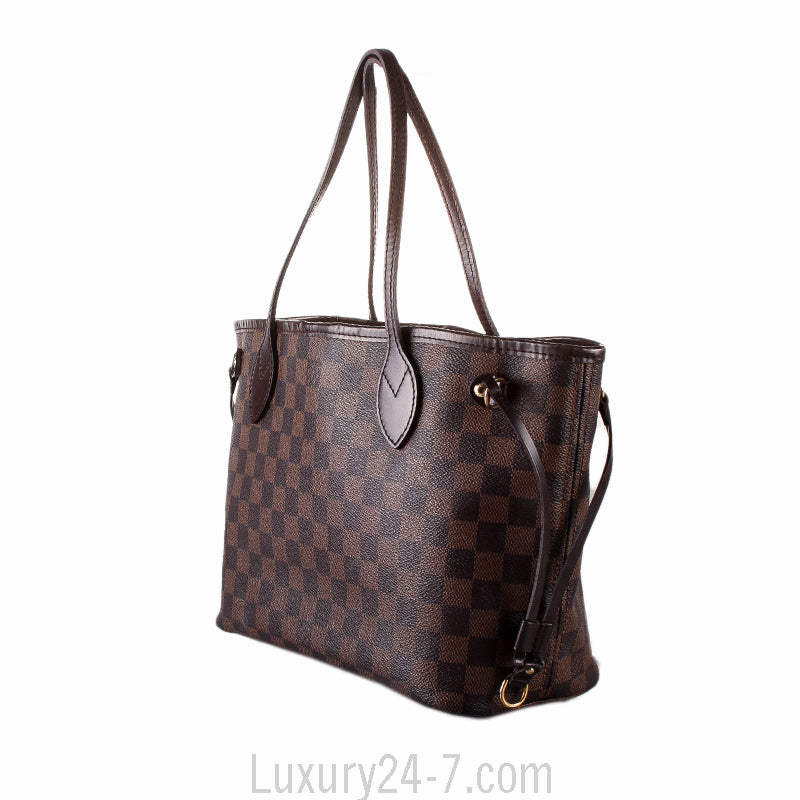 Louis Vuitton Damier Ebene Neverfull PM Handbag