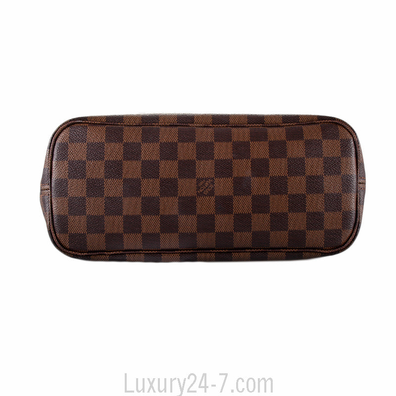Louis Vuitton Damier Ebene Neverfull PM Handbag