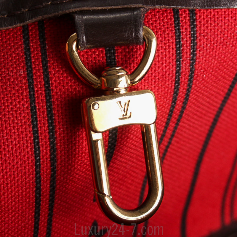 Louis Vuitton Damier Ebene Neverfull PM Handbag