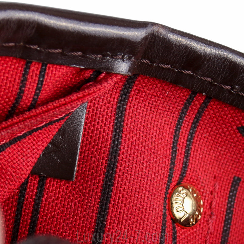 Louis Vuitton Damier Ebene Neverfull PM Handbag
