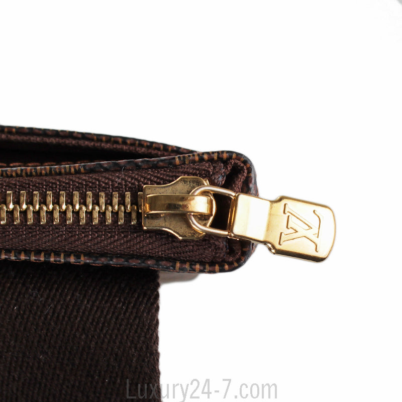 Louis Vuitton Damier Ebene Brooklyn Plate Pochette