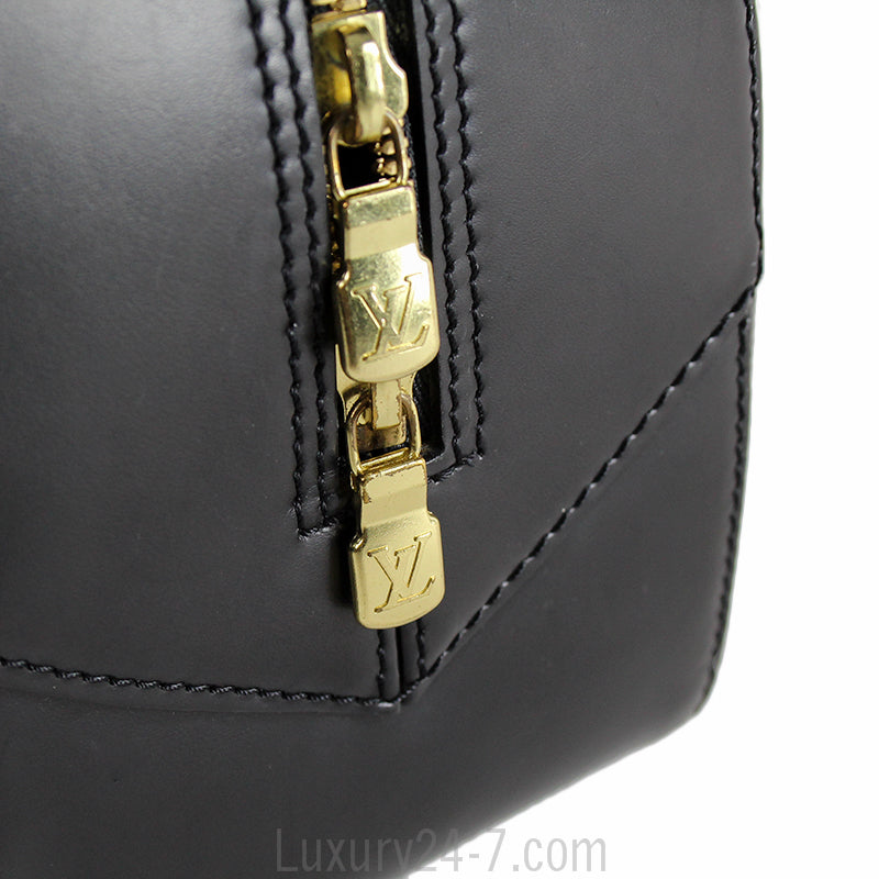 Louis Vuitton Black Epi Sablon Handbag