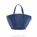 Louis Vuitton Blue Epi St. Jacques PM Handbag