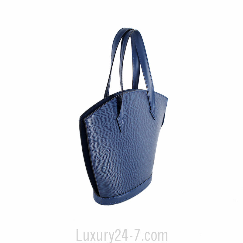 Louis Vuitton Blue Epi St. Jacques PM Handbag