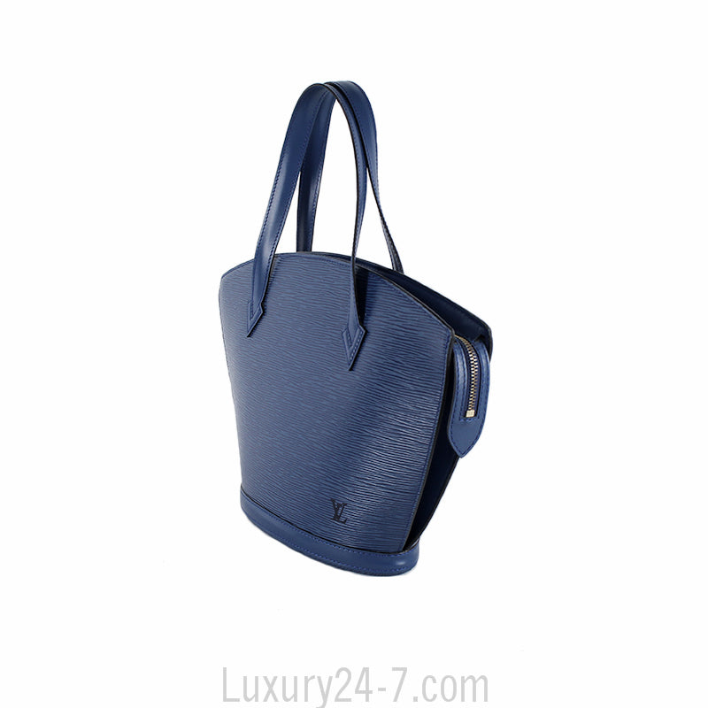 Louis Vuitton Blue Epi St. Jacques PM Handbag