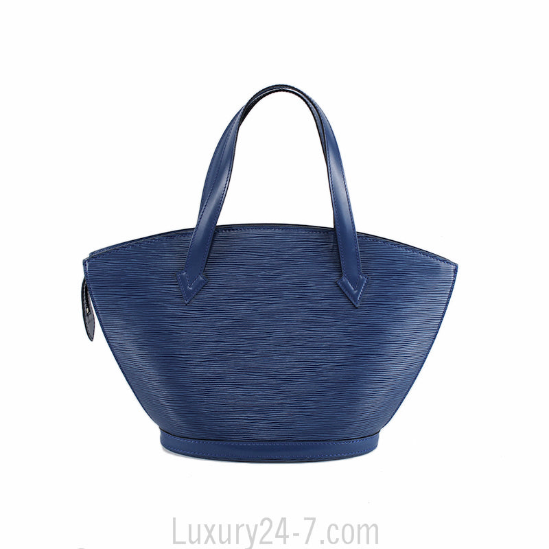 Louis Vuitton Blue Epi St. Jacques PM Handbag