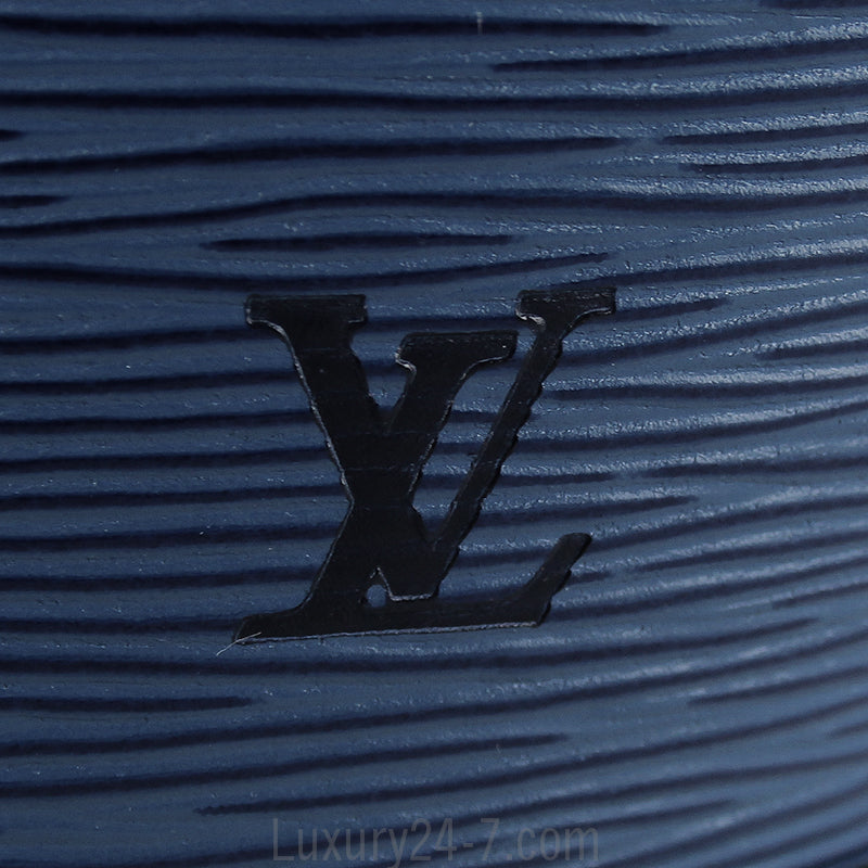 Louis Vuitton Blue Epi St. Jacques PM Handbag