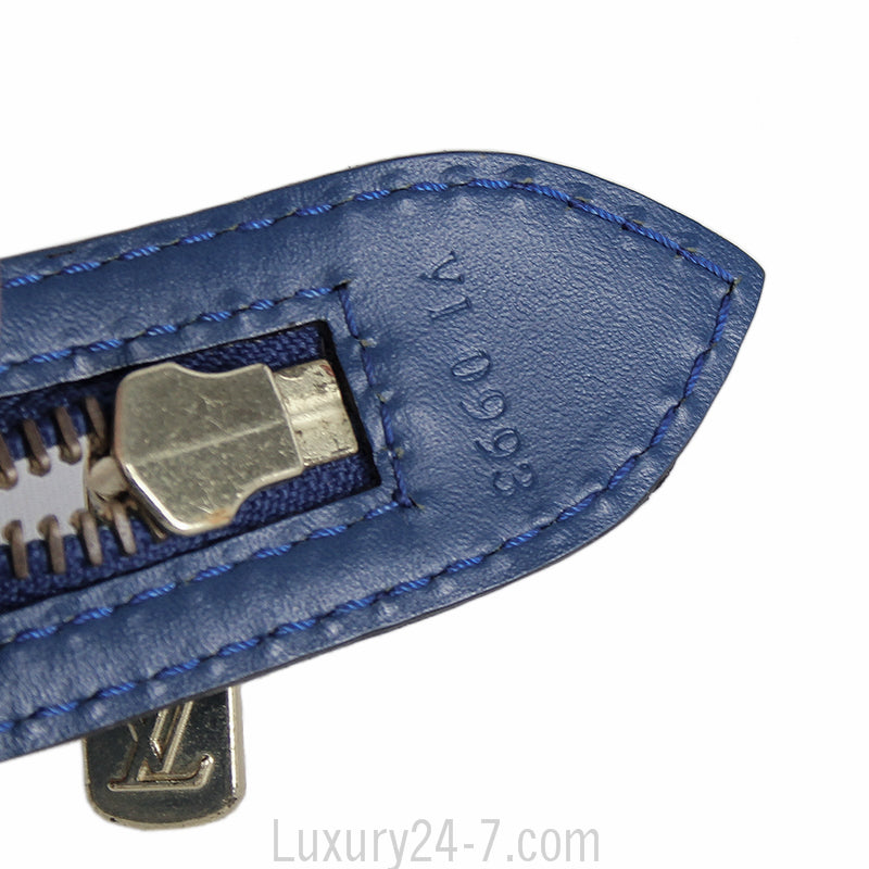 Louis Vuitton Blue Epi St. Jacques PM Handbag