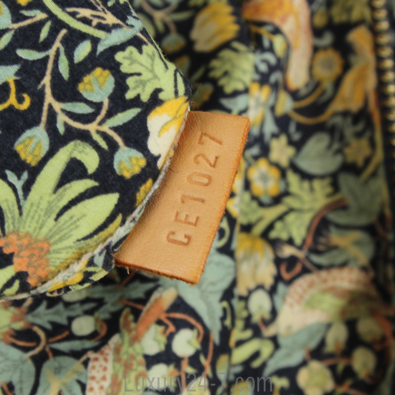 Louis Vuitton Blue Denim Patchwork Bowly Bag