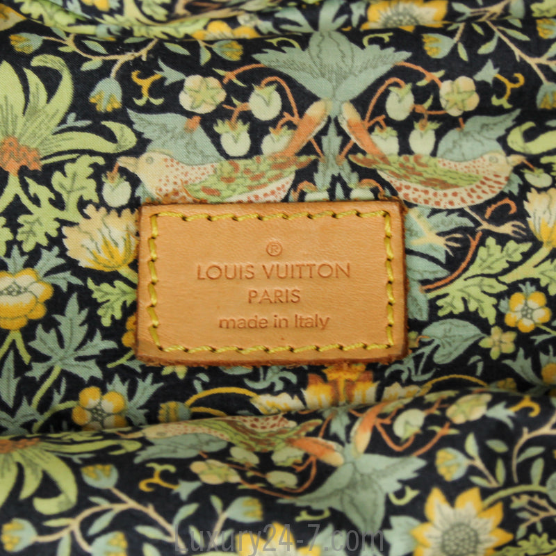 Louis Vuitton Blue Denim Patchwork Bowly Bag