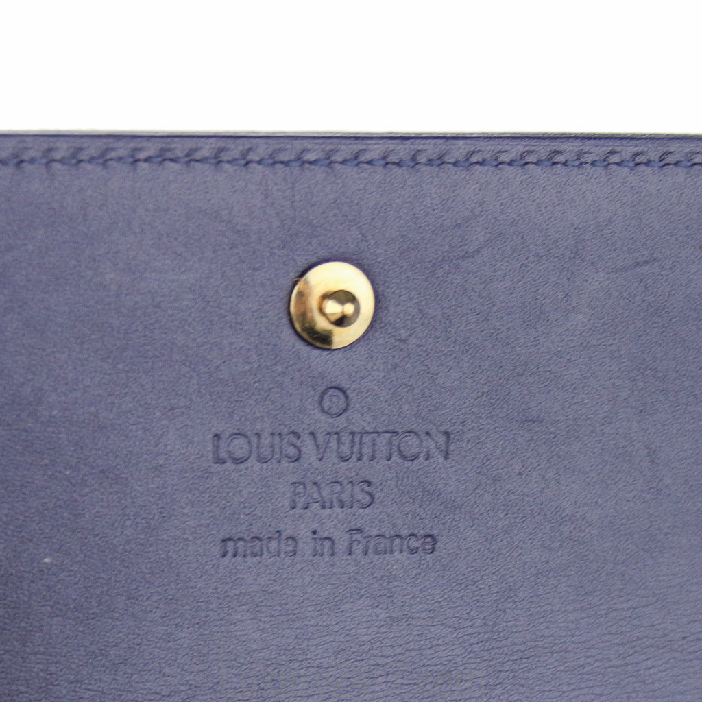 Louis Vuitton Indigo Vernis Elise Wallet