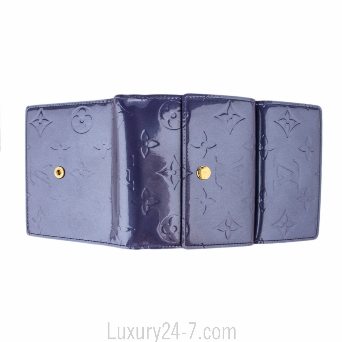 Louis Vuitton Indigo Vernis Elise Wallet