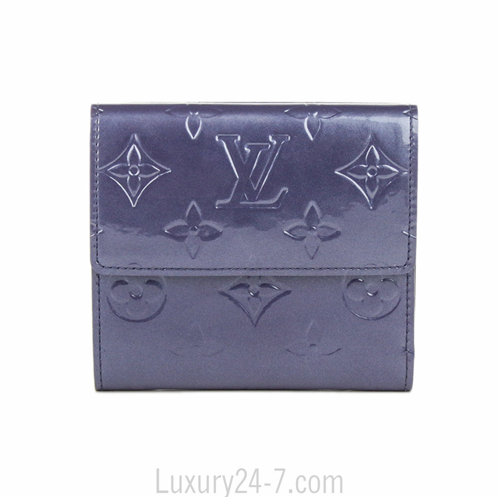 Louis Vuitton Indigo Vernis Elise Wallet