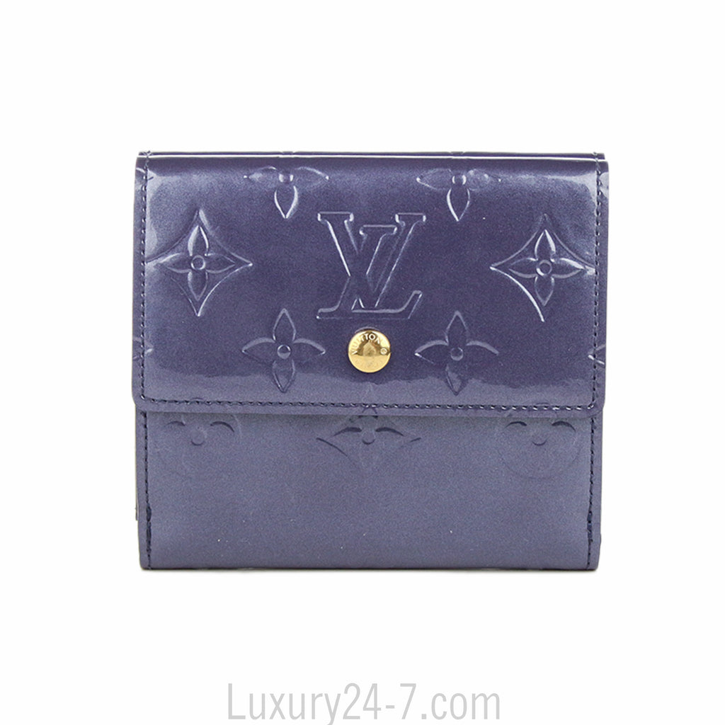 Louis Vuitton Indigo Vernis Elise Wallet