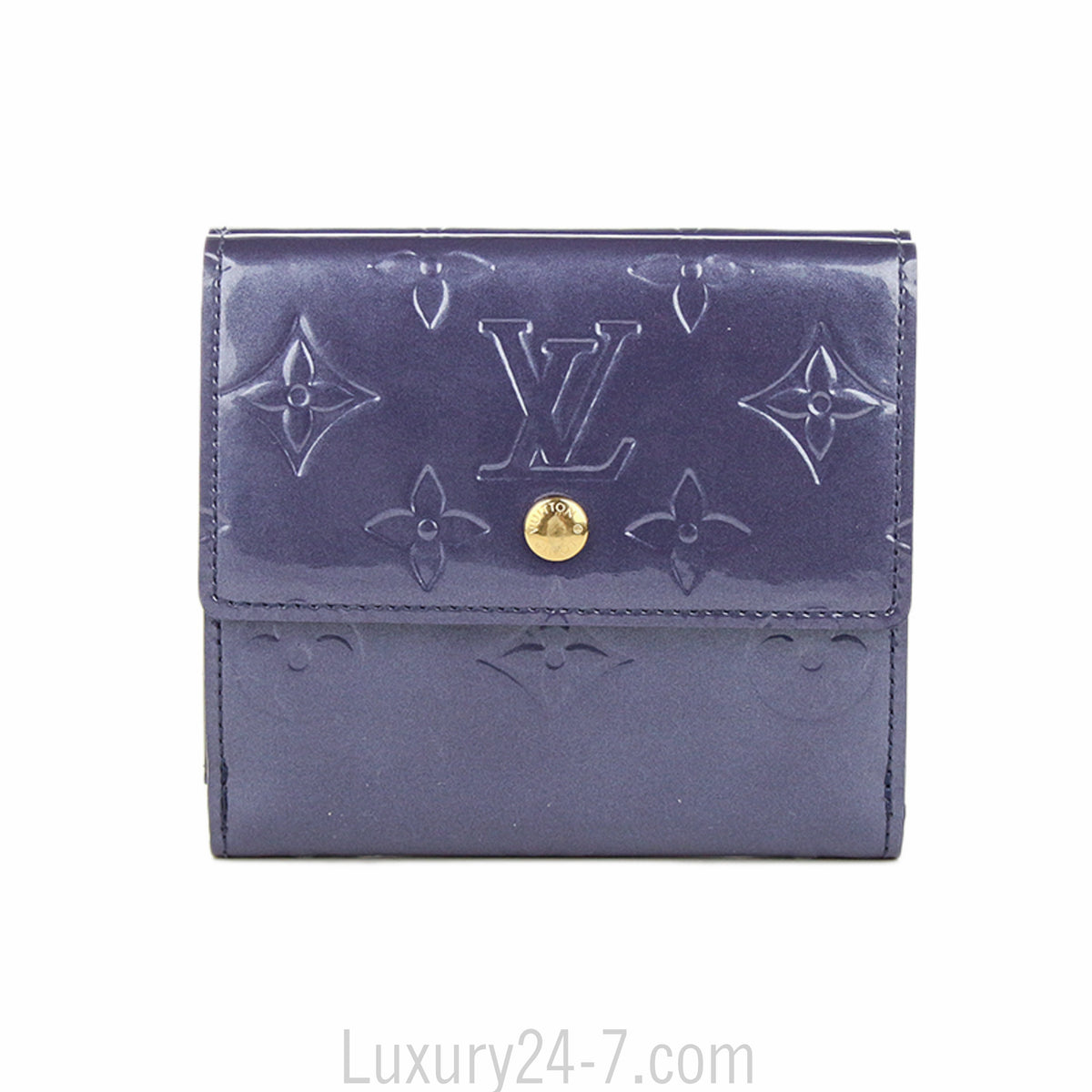 Louis Vuitton Indigo Vernis Elise Wallet