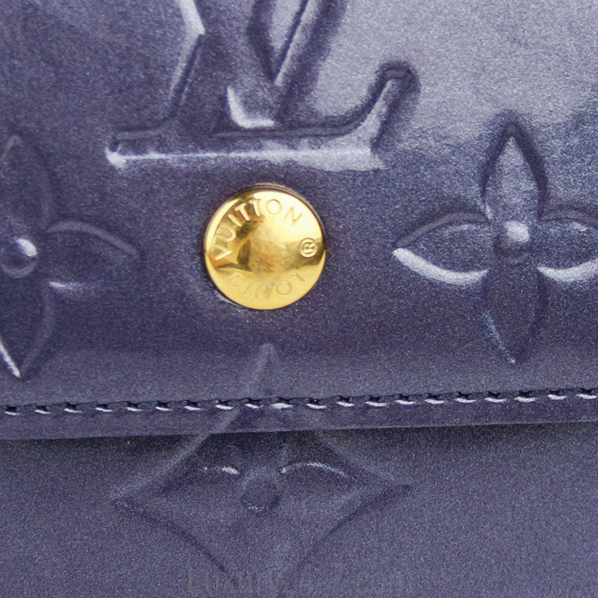 Louis Vuitton Indigo Vernis Elise Wallet