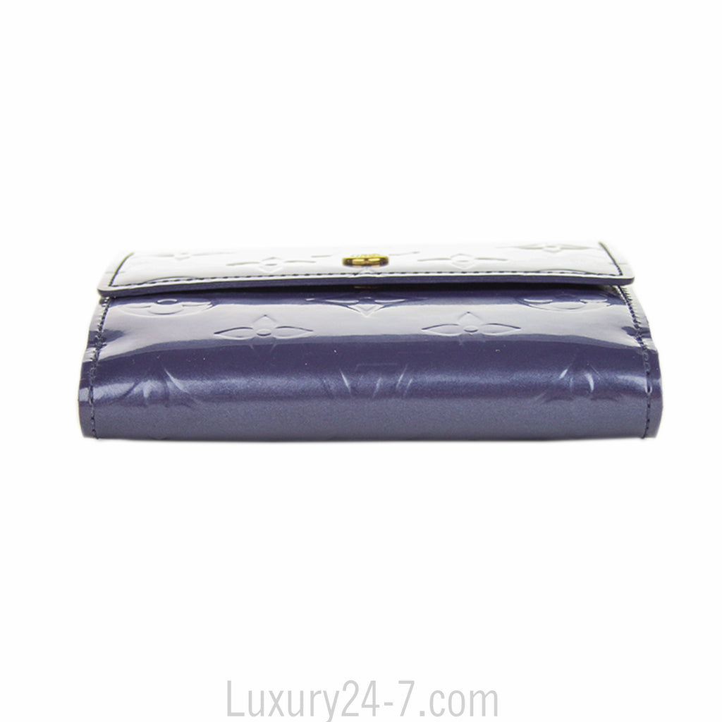 Louis Vuitton Indigo Vernis Elise Wallet