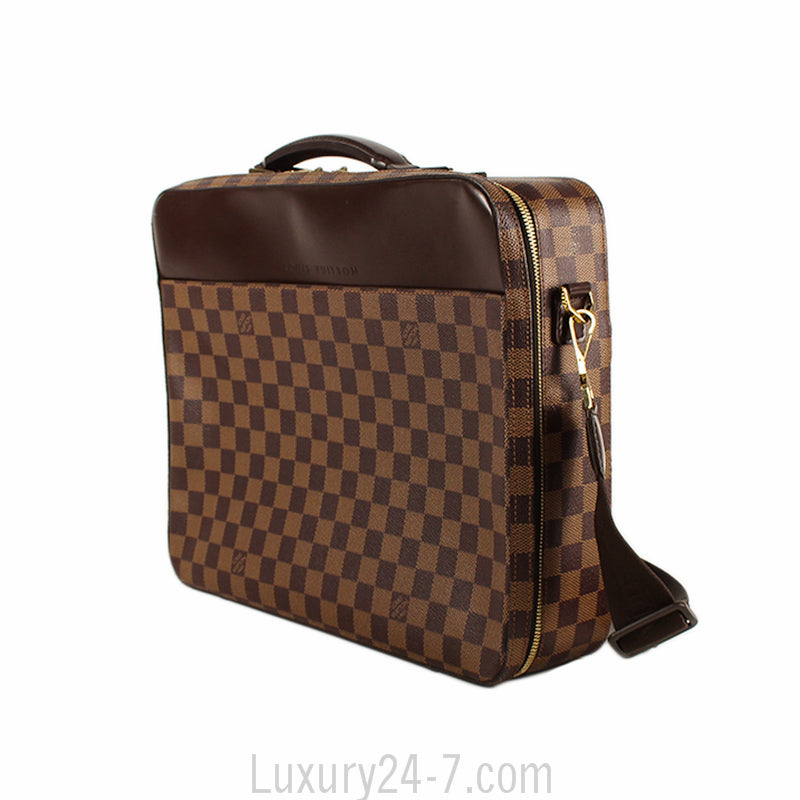 Louis Vuitton Damier Ebene Porte Ordinateur Sabana Computer Case