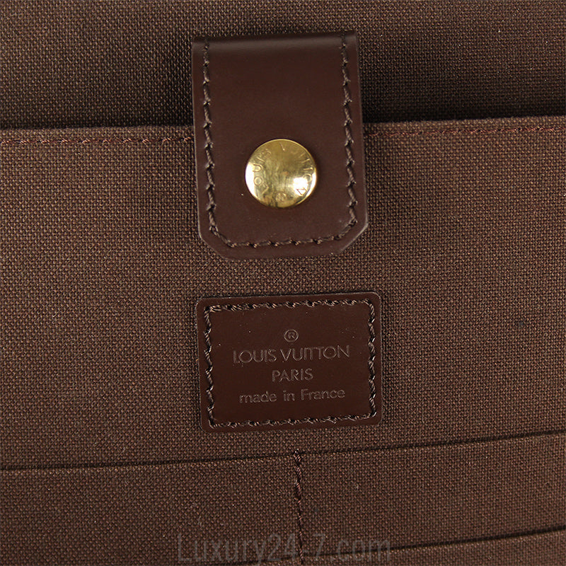 Louis Vuitton Damier Ebene Porte Ordinateur Sabana Computer Case