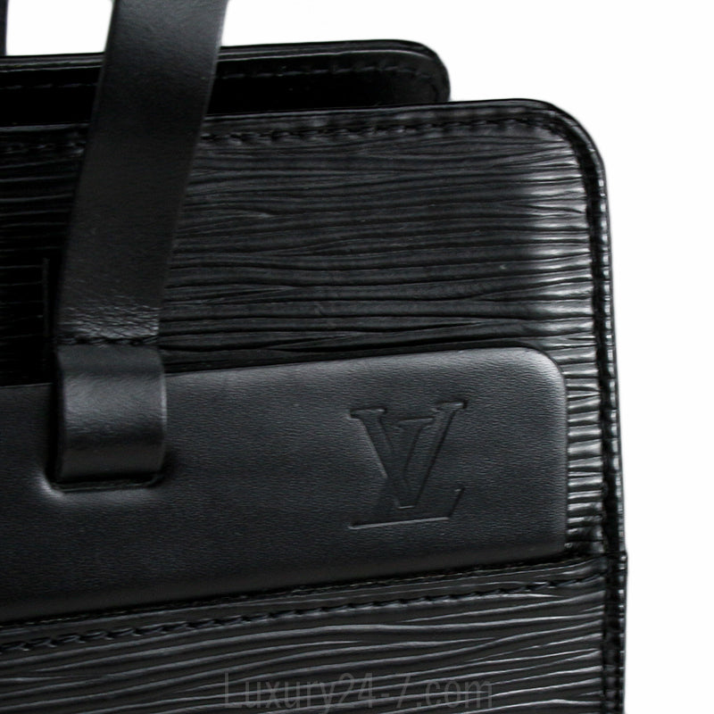 Louis Vuitton Black Epi Croisette GM Shoulder Bag
