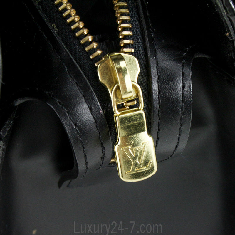 Louis Vuitton Black Epi Croisette GM Shoulder Bag
