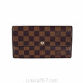 Louis Vuitton Damier Ebene Sarah Wallet