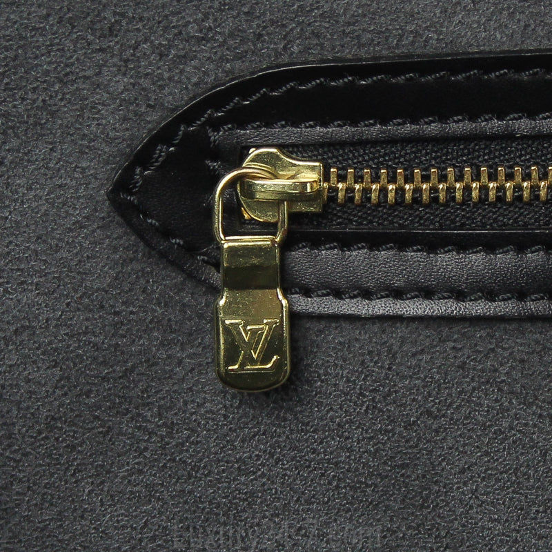 Louis Vuitton Black Epi Shoulder Tote Bag