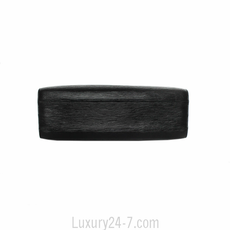 Louis Vuitton Black Epi Shoulder Tote Bag
