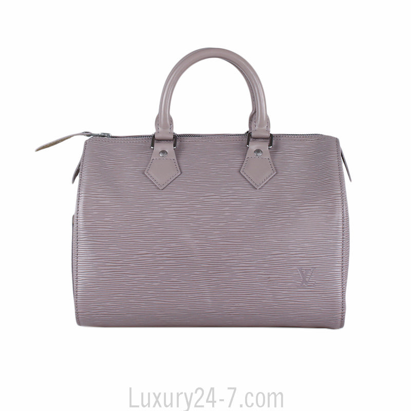 Louis Vuitton Epi Lilac Speedy 25 Handbag