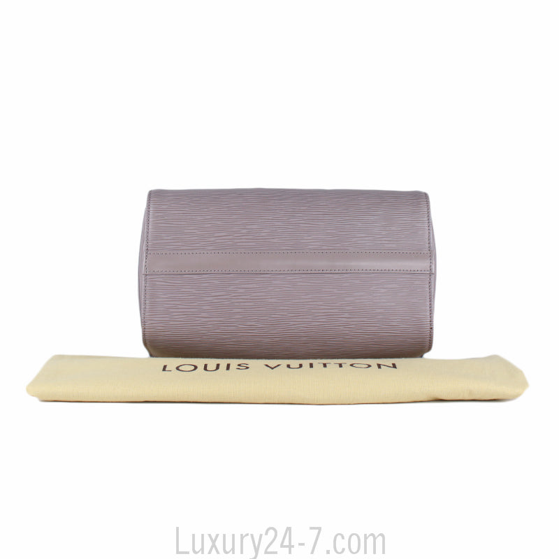 Louis Vuitton Epi Lilac Speedy 25 Handbag