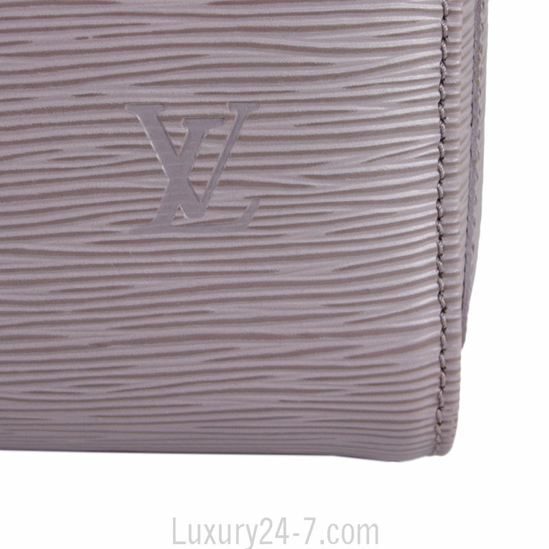 Louis Vuitton Epi Lilac Speedy 25 Handbag